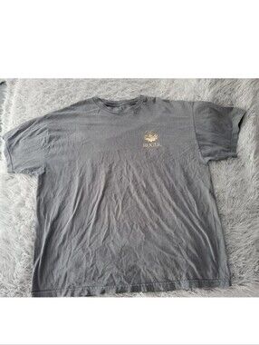 Vintage 90s Mens Ruger T Shirt Grey Eagle Smoke Cowboy Americana USA XXL